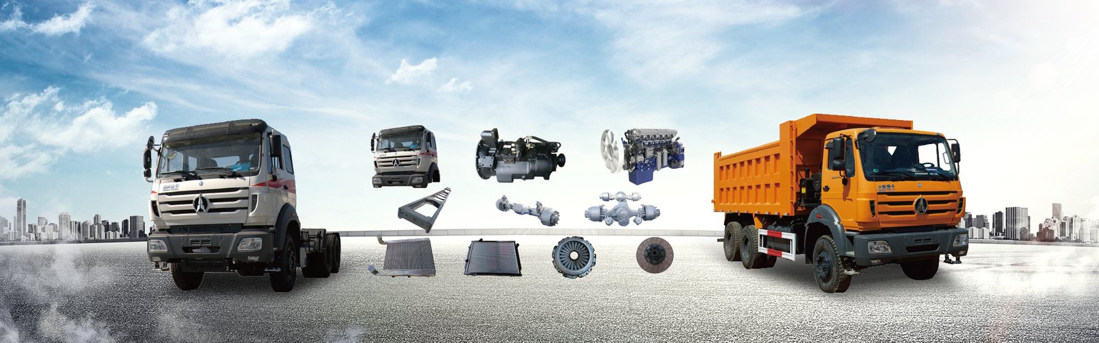 BEIBEN Spare parts for sale