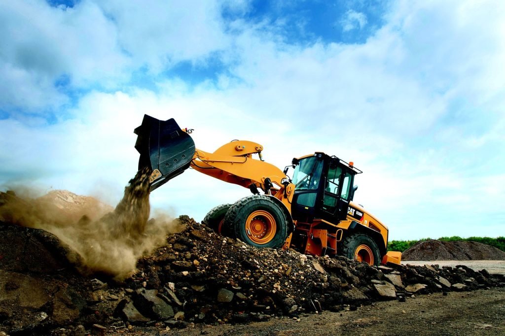 wheel loader, wheel, cat