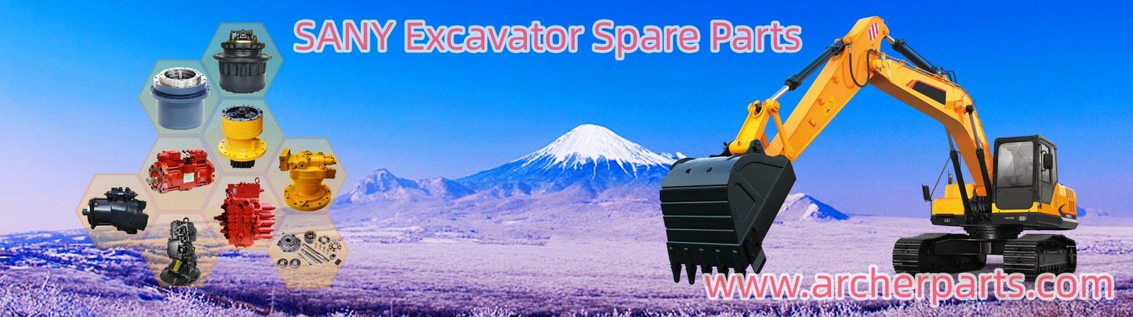 SANY excavator parts