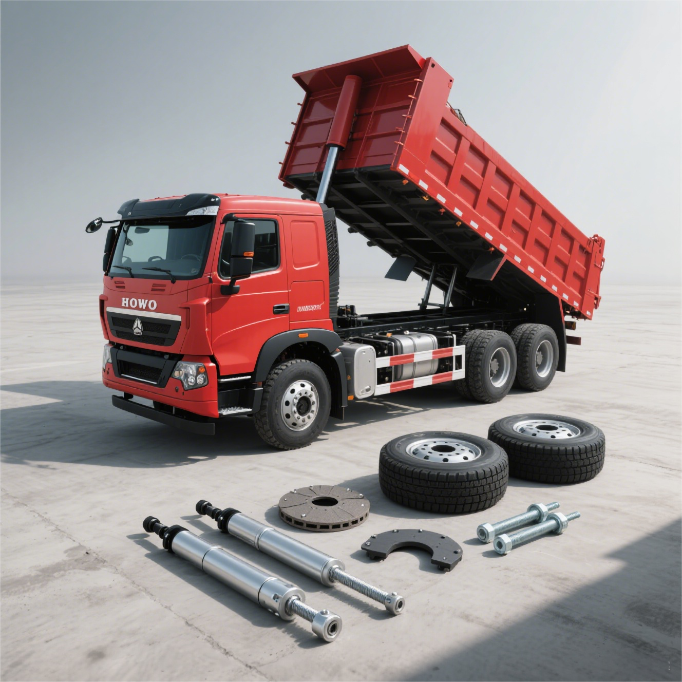 HOWO DUMP TRUCK SPARE PARTS