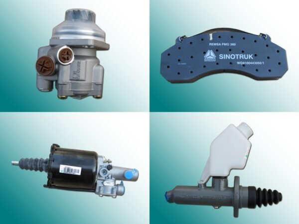 SINOTRUK HOWO Dump Truck Parts List