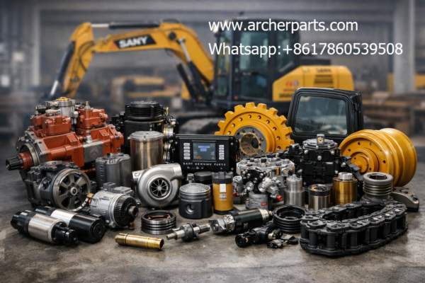 SANY Excavator Spare Parts Supplier