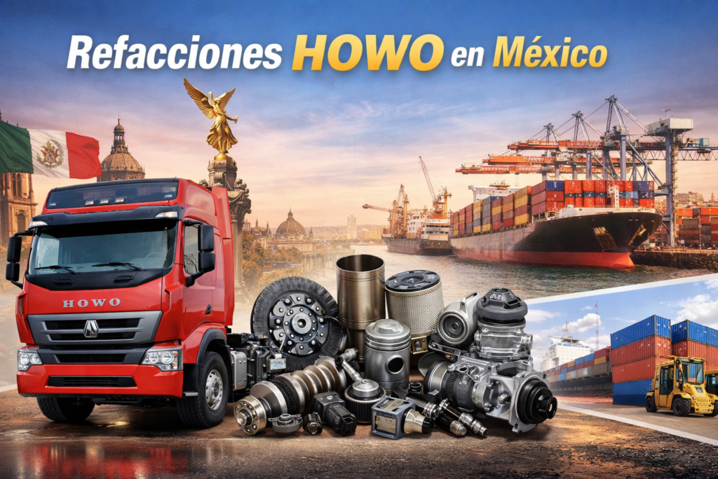 Proveedor de repuestos HOWO para camiones en México