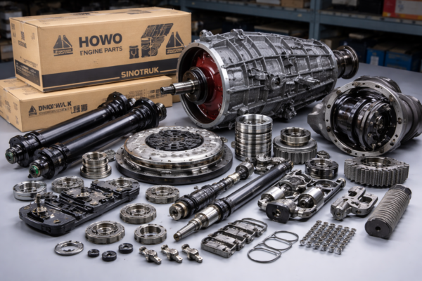 HOWO Transmission & Drivetrain Parts Supplier | Sinotruk HOWO Gearbox Parts