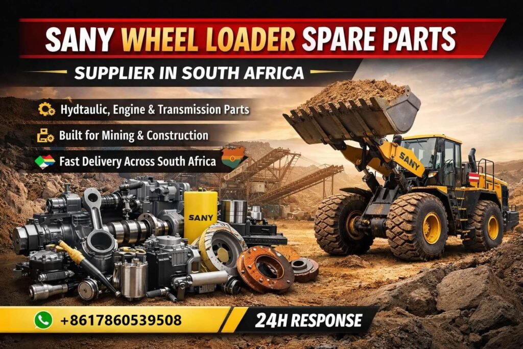 SANY Wheel Loader Spare Parts Supplier in South Africa
