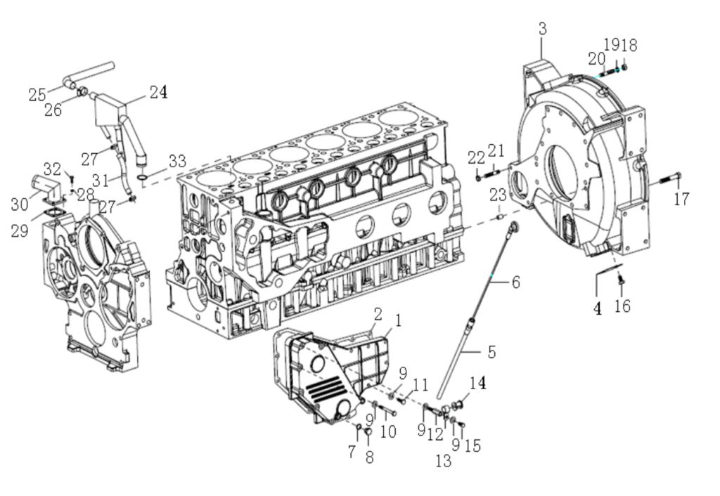 HOWO Cylinder block-3