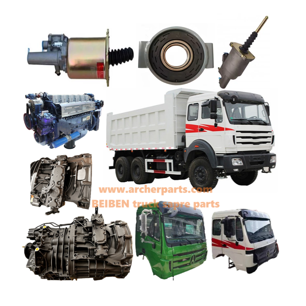 Beiben truck spare parts Cabin part,Engine part,Geabox part
