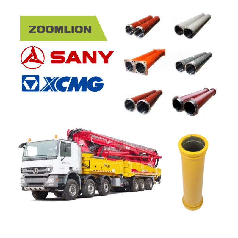 Concrete Pump Delivery Cylinder — SANY XCMG ZOOMLION concrete pump truck hydraulic cylinder OEM replacement
