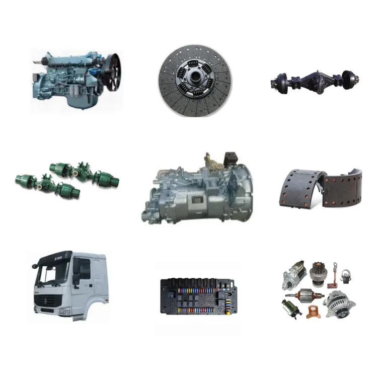 HOWO Spare Parts Supplier – Genuine SINOTRUK HOWO Truck Parts Exporter