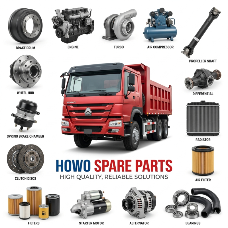 HOWO spare parts