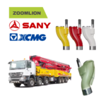 Concrete Pump S-Valve Assembly — SANY XCMG ZOOMLION truck mounted pump distribution valve OEM spare part