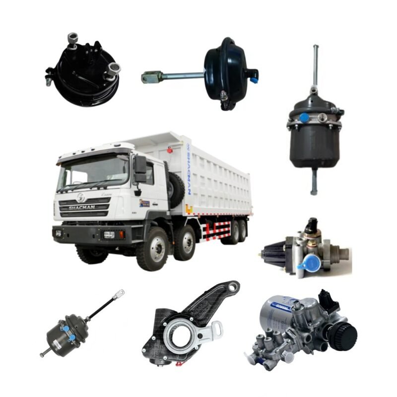 SHACMAN Brake System Components (Valves, Chambers, Linings)