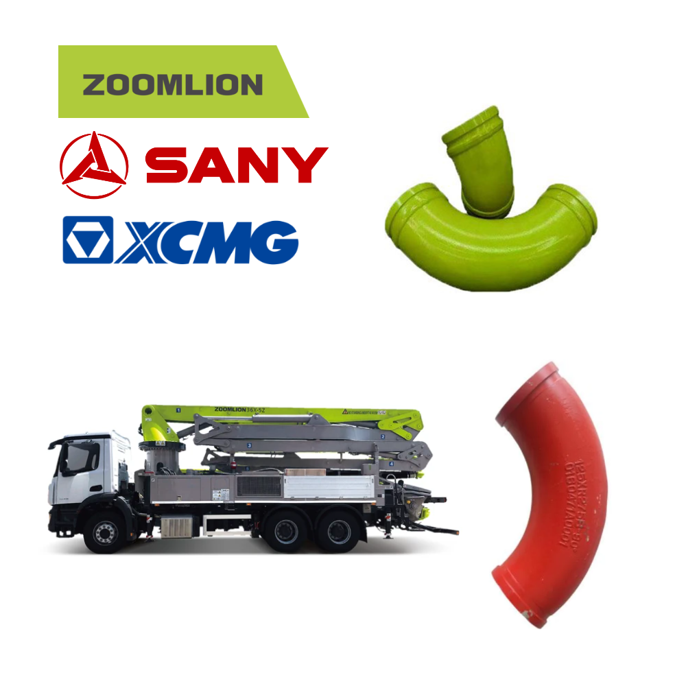 Wear Resistant Concrete Pump Elbow for SANY XCMG ZOOMLION