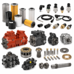 SANY Excavator Spare Parts Hydraulic Filters Sensors Pump Components
